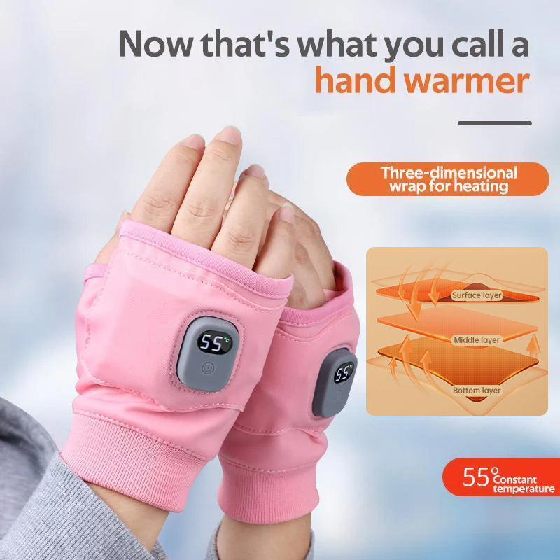 1 Pair of Rechargeable Heated Gloves. USB-powered; great for outdoor activities like cycling, skiing, and motorcycling.