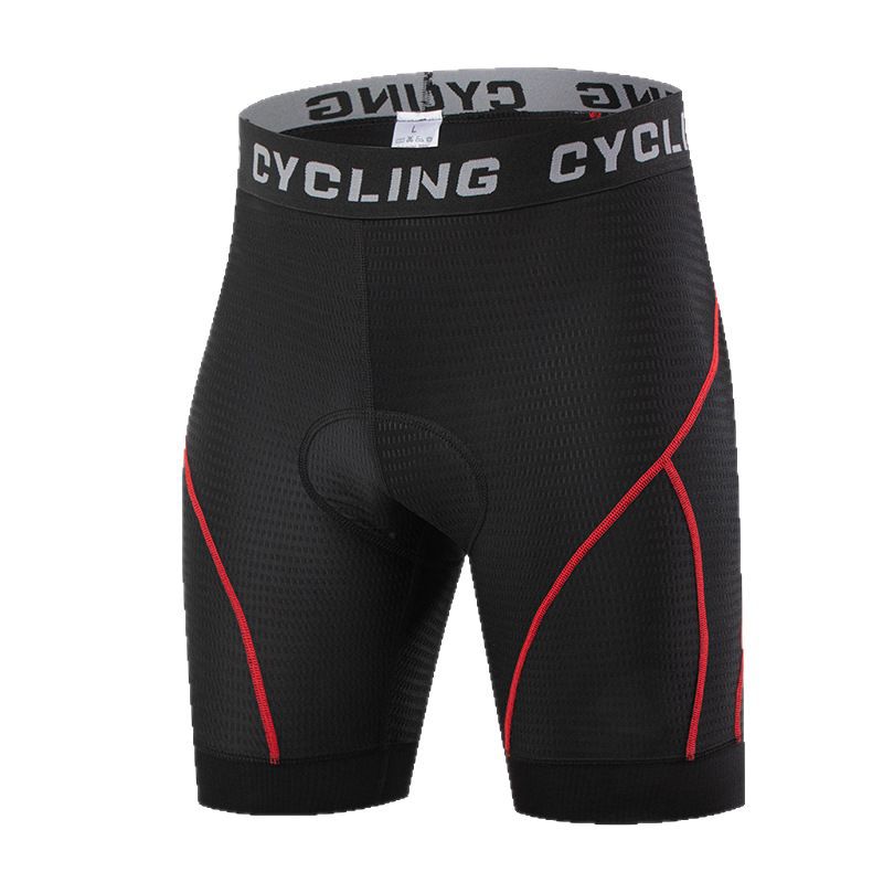 Cycling Shorts with Thick Silicone Padding, Breathable and High-Elastic Mountain and Road Bike Riding Pants