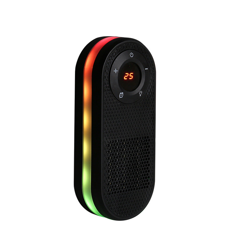 Wall-Mounted Space Heater with Night Light, Fast Heating & Overheat Protection for Desk, Bedroom, Office