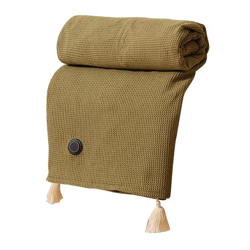 Versatile Women's Heated Shawl. Features a Soft Zipper and USB Heating Technology for perfect portable cozy comfort and warmth