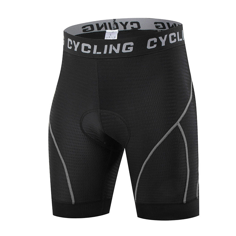 Cycling Shorts with Thick Silicone Padding, Breathable and High-Elastic Mountain and Road Bike Riding Pants