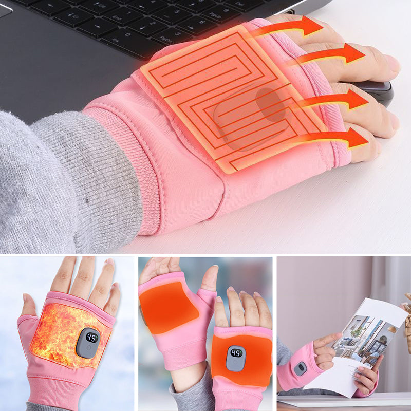 1 Pair of Rechargeable Heated Gloves. USB-powered; great for outdoor activities like cycling, skiing, and motorcycling.